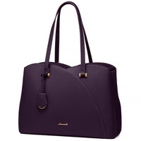 HKM-103251 Designer Office Tote Bag for Women - Large 15.6 Inch Laptop Travel Handbag, Ideal for Work and Business