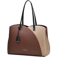 HKM-103251 Designer Office Tote Bag for Women - Large 15.6 Inch Laptop Travel Handbag, Ideal for Work and Business