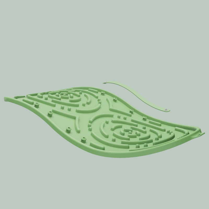HKM-1033149 Pet Food Leakage Puzzle Toy for Cats and Dogs - Slow Feeding Silicone Mat, 55x32cm