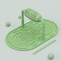 HKM-1033149 Pet Food Leakage Puzzle Toy for Cats and Dogs - Slow Feeding Silicone Mat, 55x32cm