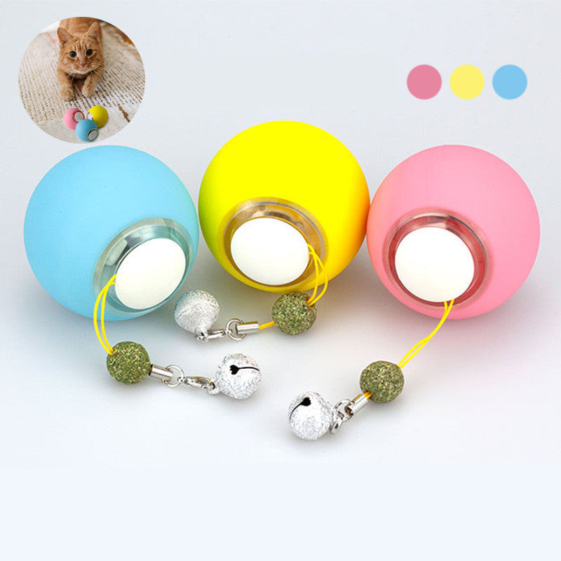 HKM-103315 Pet Cat Toy LED Luminous USB Charging Intelligence