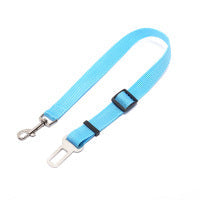 HKM-1034941 Adjustable Dog Seat Belt for Car Safety, Durable Nylon Harness Restraint for Pets 5-20kg