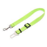 HKM-1034941 Adjustable Dog Seat Belt for Car Safety, Durable Nylon Harness Restraint for Pets 5-20kg