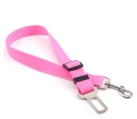 HKM-1034941 Adjustable Dog Seat Belt for Car Safety, Durable Nylon Harness Restraint for Pets 5-20kg