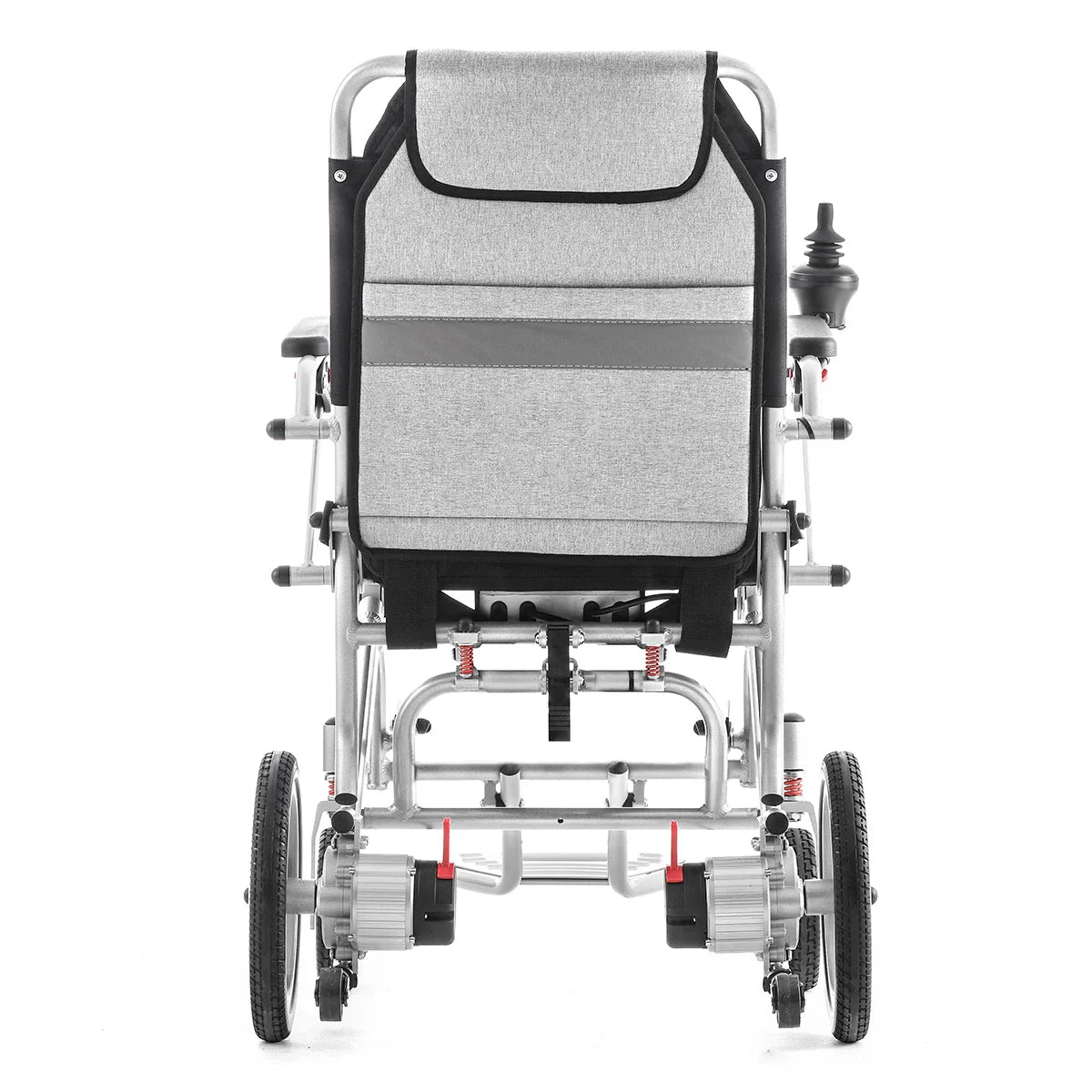HKM-103571 Lightweight Electric Wheelchair with Foldable Design and Removable Lithium Battery, Suitable for Indoor and Outdoor Use
