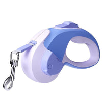 HKM-1037885 Retractable Pet Leash with Light - 3M & 5M ABS Nylon Rope for Outings