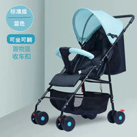 HKM-103891 Lightweight Eco-Friendly Foldable 4-Wheel Stroller for Children and Infants