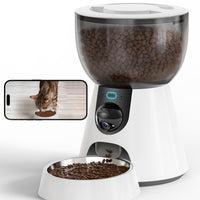 HKM-1039549 Automatic Cat Feeder with HD Camera, Night Vision, 5G WiFi, 2-Way Audio & Smart Alerts - 4L Capacity