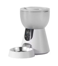HKM-1039549 Automatic Cat Feeder with HD Camera, Night Vision, 5G WiFi, 2-Way Audio & Smart Alerts - 4L Capacity