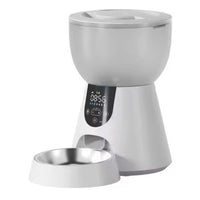 HKM-1039549 Automatic Cat Feeder with HD Camera, Night Vision, 5G WiFi, 2-Way Audio & Smart Alerts - 4L Capacity