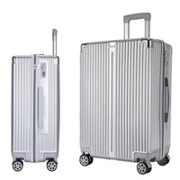 HKM-104083 Soft Shell Travel Luggage Set - 3 Piece Carry-On Suitcases for Convenient Travel