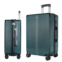 HKM-104083 Soft Shell Travel Luggage Set - 3 Piece Carry-On Suitcases for Convenient Travel