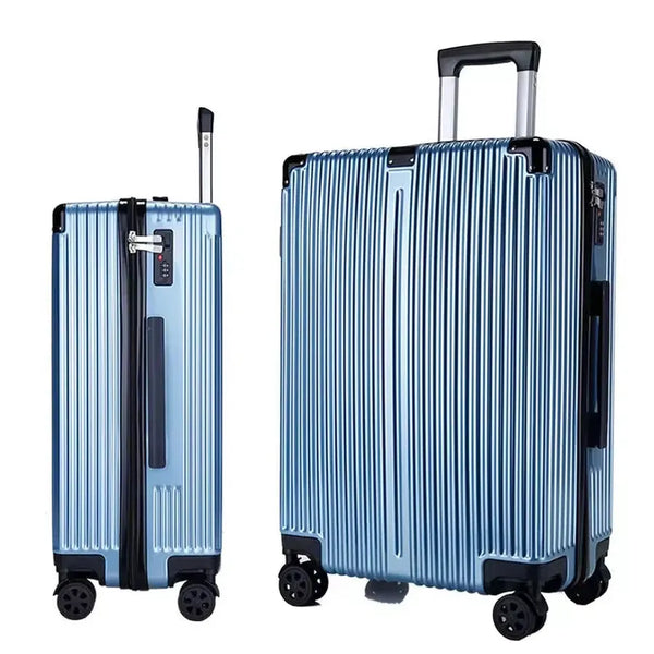 HKM-104083 Soft Shell Travel Luggage Set - 3 Piece Carry-On Suitcases for Convenient Travel