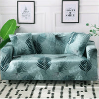 HKM-104083 Universal Stretch Sofa Cover - Classical Striped Design in Various Sizes for Single, Double, Three-Person, and Four-Person Sofas
