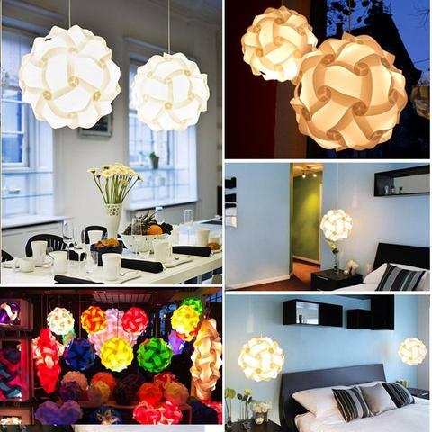 HKM-104147 DIY Jigsaw Puzzle Lampshade Kit in Multiple Sizes and Colors