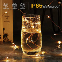 HKM-104211 Waterproof Solar LED String Light for Outdoor Christmas Tree Decoration