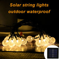 HKM-104211 Waterproof Solar LED String Light for Outdoor Christmas Tree Decoration
