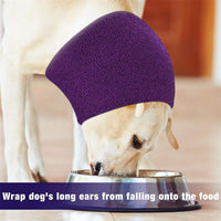 HKM-1042877 Thickened Warm Earmuffs for Pets - Available in Blue, Purple, and Gray