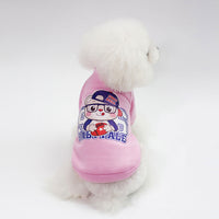 HKM-1043133 Cozy Brushed Hoodies for Dogs in Various Colors and Sizes