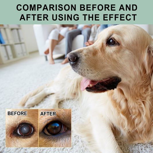 HKM-1043901 Pet Eye Care Drops for Dogs and Cats - 100ml