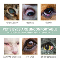 HKM-1043901 Pet Eye Care Drops for Dogs and Cats - 100ml
