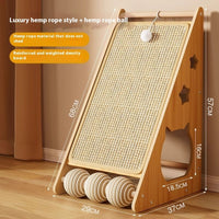 HKM-1044029 Vertical Wear-Resistant Cat Scratch Board with Sisal Hemp Rope