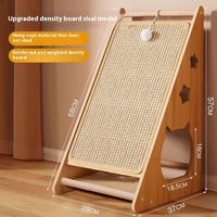 HKM-1044029 Vertical Wear-Resistant Cat Scratch Board with Sisal Hemp Rope