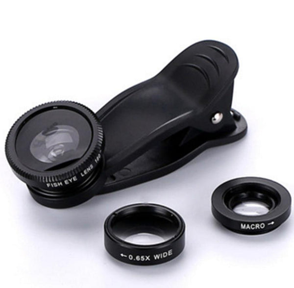HKM-104403 0.65X Wide-Angle Fisheye Lens with Macro Function for Mobile Phones