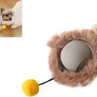 HKM-1045309 Automatic Interactive Rolling Ball Toy for Cats and Dogs, Durable Self-Moving Pet Playball