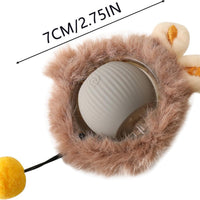 HKM-1045309 Automatic Interactive Rolling Ball Toy for Cats and Dogs, Durable Self-Moving Pet Playball