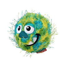 HKM-1045437 Durable Rubber Dog Toy Ball in Orange Yellow and Yellow Green
