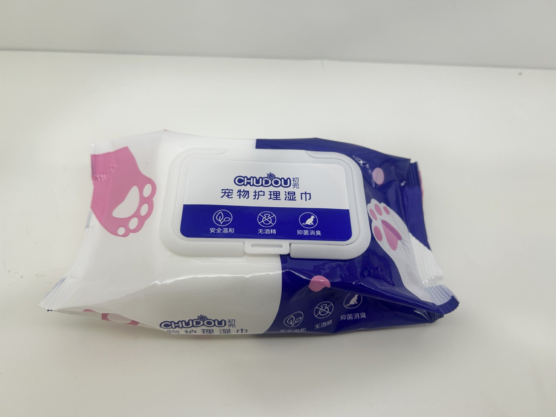 HKM-1045693 80-Drawer Wash-Free Antibacterial Pet Wipes for Cats and Dogs ¨C Ideal for Cleaning, Care, and Deodorization