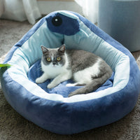HKM-1047869 Cozy Winter Pet Nest for Dogs and Cats in Various Fun Designs and Sizes