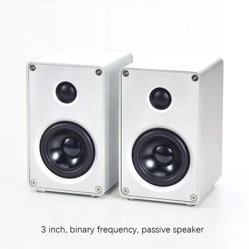 HKM-104851 Compact 3-Inch Desktop Speaker System with Two-Way Passive Stereo Sound