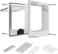 HKM-1049277 Interior Cat and Dog Door with Rotary Lock and Magnetic Closure - Weatherproof, Multiple Sizes Available