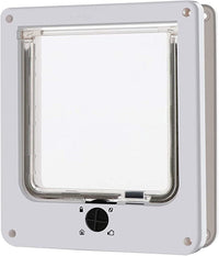 HKM-1049277 Interior Cat and Dog Door with Rotary Lock and Magnetic Closure - Weatherproof, Multiple Sizes Available