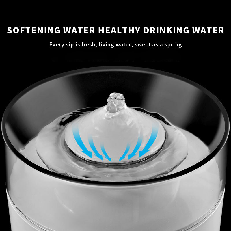 HKM-1049661 Automatic Cat Water Dispenser with Simple Design and Durable ABS Material