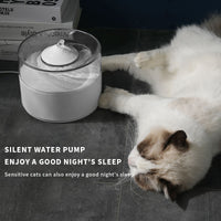 HKM-1049661 Automatic Cat Water Dispenser with Simple Design and Durable ABS Material