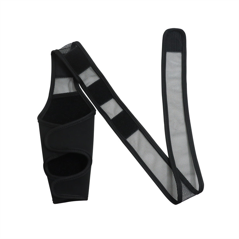 HKM-1050429 Dog Thigh Protector for Front and Rear Leg Fractures, Neoprene Fabric Mesh, Casual Design, Size S-XL, Black