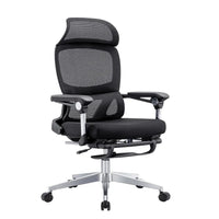 HKM-105107 Ergonomic Full Mesh Office Chair with Footrest for Modern Workspaces