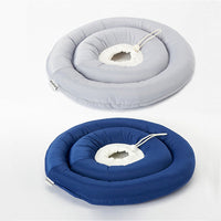 HKM-1051581 Pet Anti-Licking Ring in Dark Blue and Light Gray - General Use