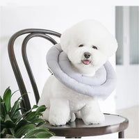 HKM-1051581 Pet Anti-Licking Ring in Dark Blue and Light Gray - General Use