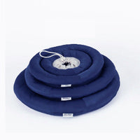 HKM-1051581 Pet Anti-Licking Ring in Dark Blue and Light Gray - General Use