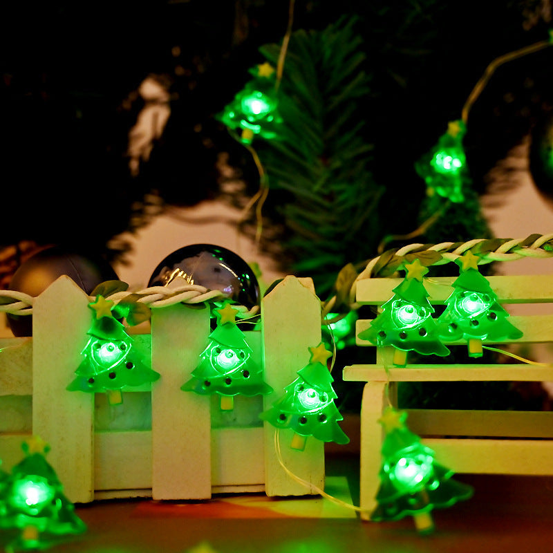 HKM-105299 LED Christmas Tree String Lights - Green Atmosphere Lighting - 2M & 5M Options