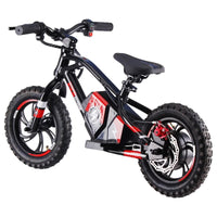HKM-105427 12-Inch Kids Electric Balance Bike with 36V 250W Brushless Motor and 5.0Ah Lithium Battery