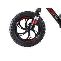 HKM-105427 12-Inch Kids Electric Balance Bike with 36V 250W Brushless Motor and 5.0Ah Lithium Battery