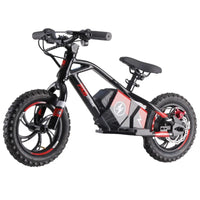 HKM-105427 12-Inch Kids Electric Balance Bike with 36V 250W Brushless Motor and 5.0Ah Lithium Battery