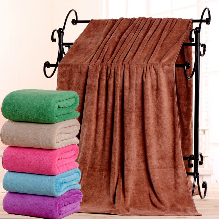 HKM-105427 Microfiber Hairdressing Towels in Various Colors - Soft and Absorbent Bath/Beach Towels