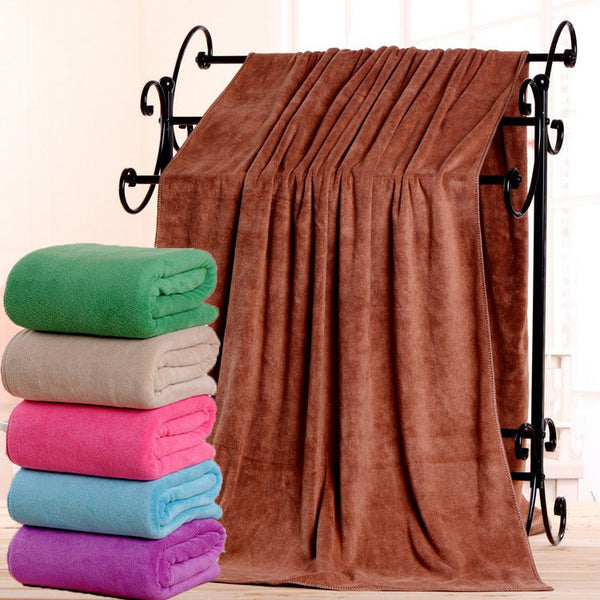 HKM-105427 Microfiber Hairdressing Towels in Various Colors - Soft and Absorbent Bath/Beach Towels