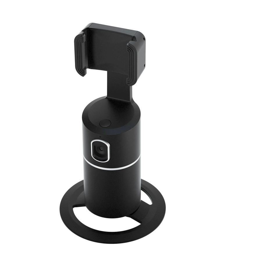 HKM-105555 360-Degree Smart Tracking Gimbal for Mobile Phones with Clip Installation
